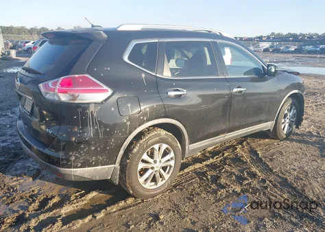 2016 Nissan Rogue Sv z USA, uszkodzony, nr VIN KNMAT2MT2GP696874